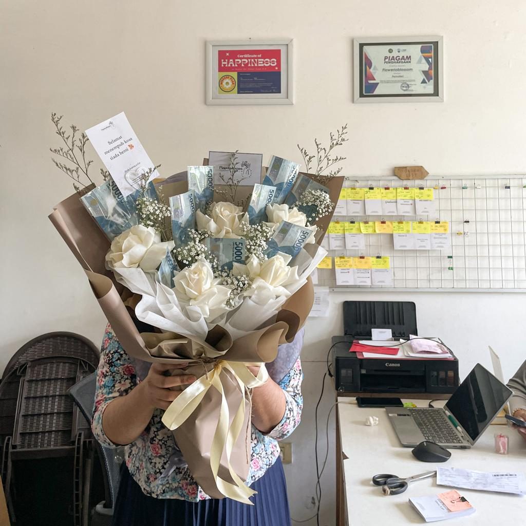 Money Bouquet (10 lembar) view 2
