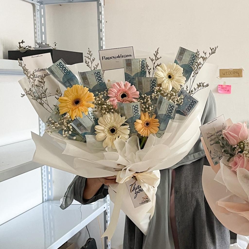 Money Bouquet (10 lembar) view 3