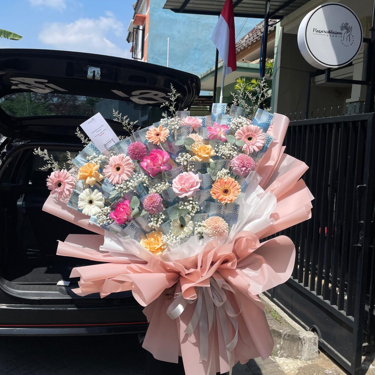 Money Bouquet (50 lembar) view 2