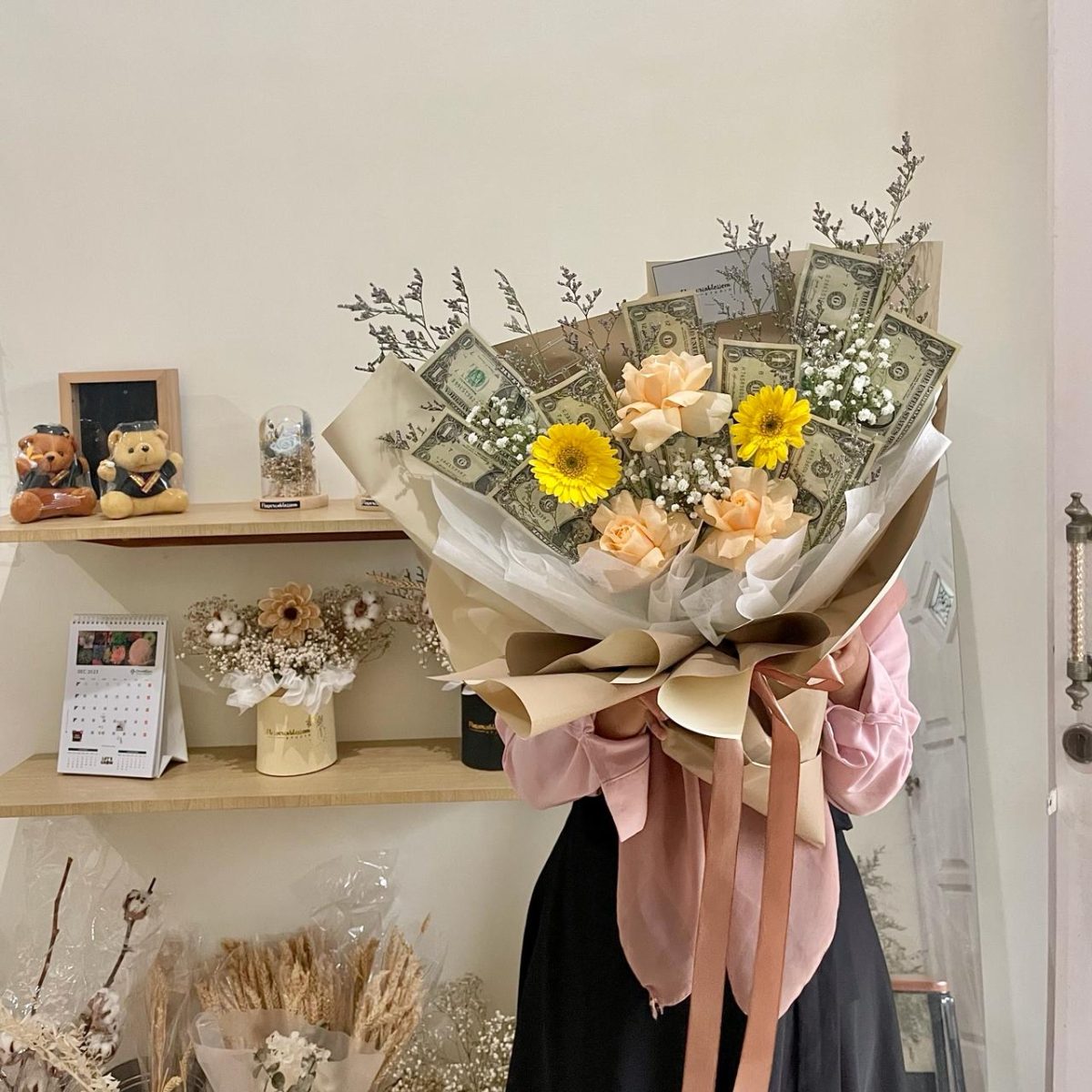 Money Bouquet (mata uang asing) view 2