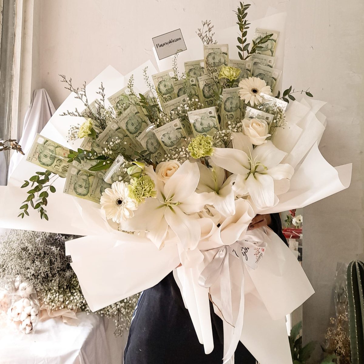 Money Bouquet (mata uang asing) view 4