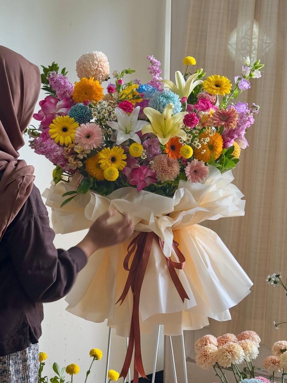 Standing Flower "Thumbelina" bouquet